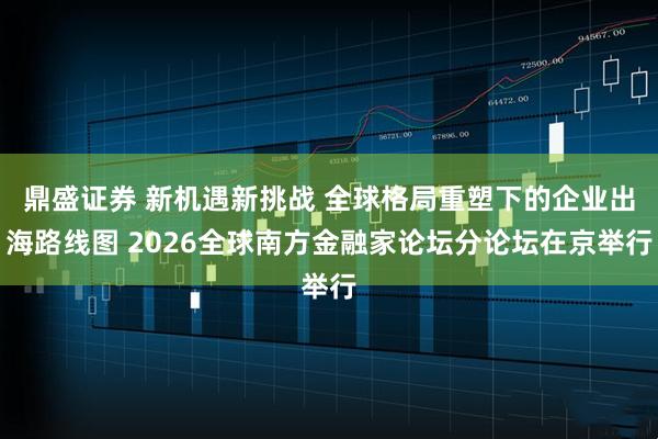鼎盛证券 新机遇新挑战 全球格局重塑下的企业出海路线图 2026全球南方金融家论坛分论坛在京举行