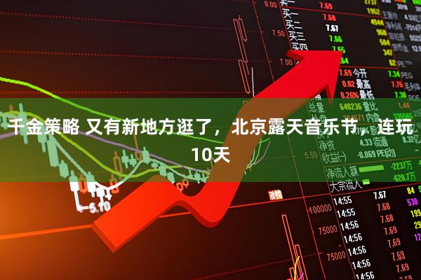 千金策略 又有新地方逛了，北京露天音乐节，连玩10天